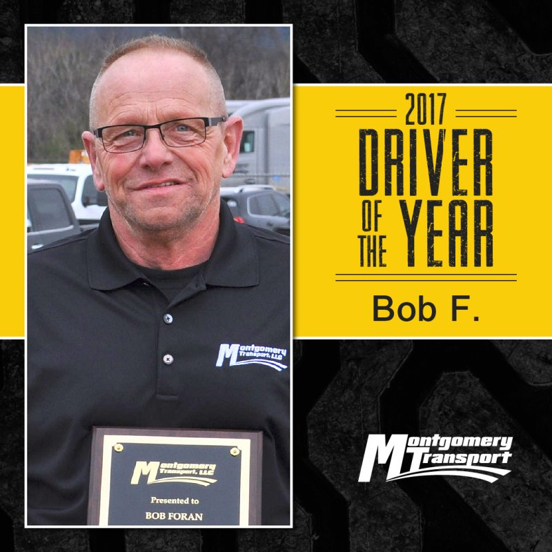 2017 Driver of the Year: Bob F.
