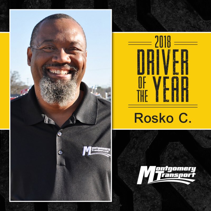 2018 Driver of the Year: Rosko C.