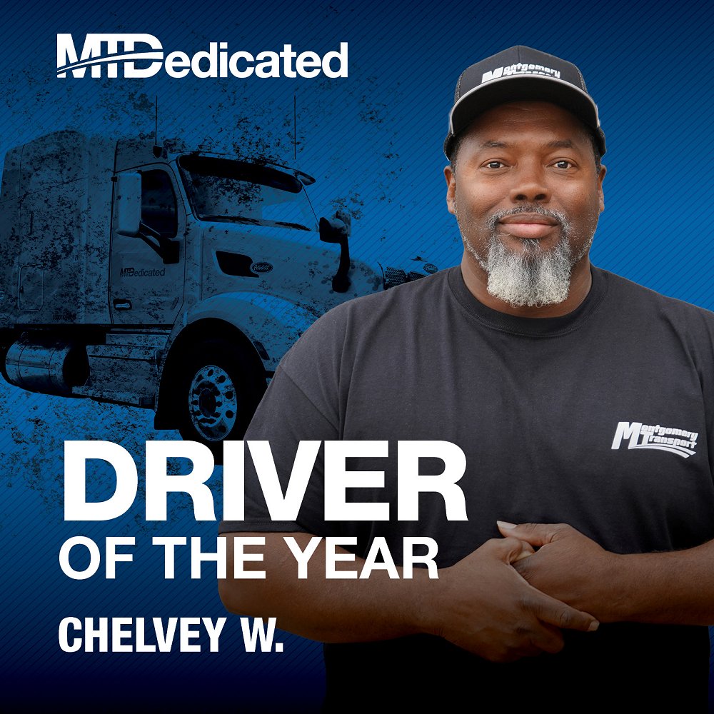 MTDedicated Driver of the year, Chelvey W.